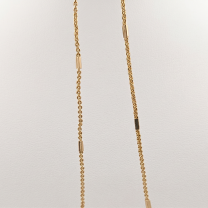 DIVYORO GOLD CABLE STATION CHAIN