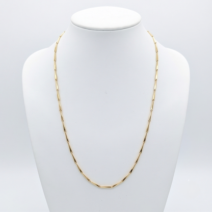 DIVYORO TAPERED BAR LINK CHAIN