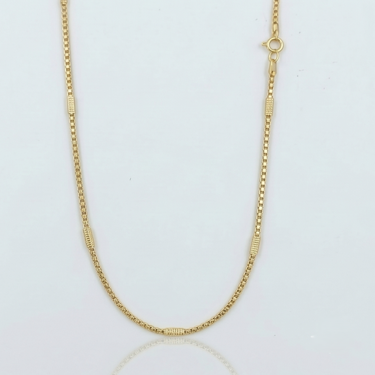 DIVYORO CLASSIC GOLD BOX CHAIN