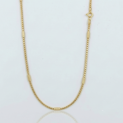 DIVYORO CLASSIC GOLD BOX CHAIN