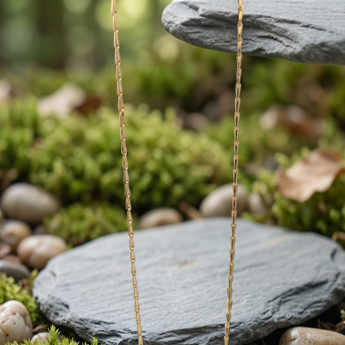 DIVYORO TAPERED BAR LINK CHAIN