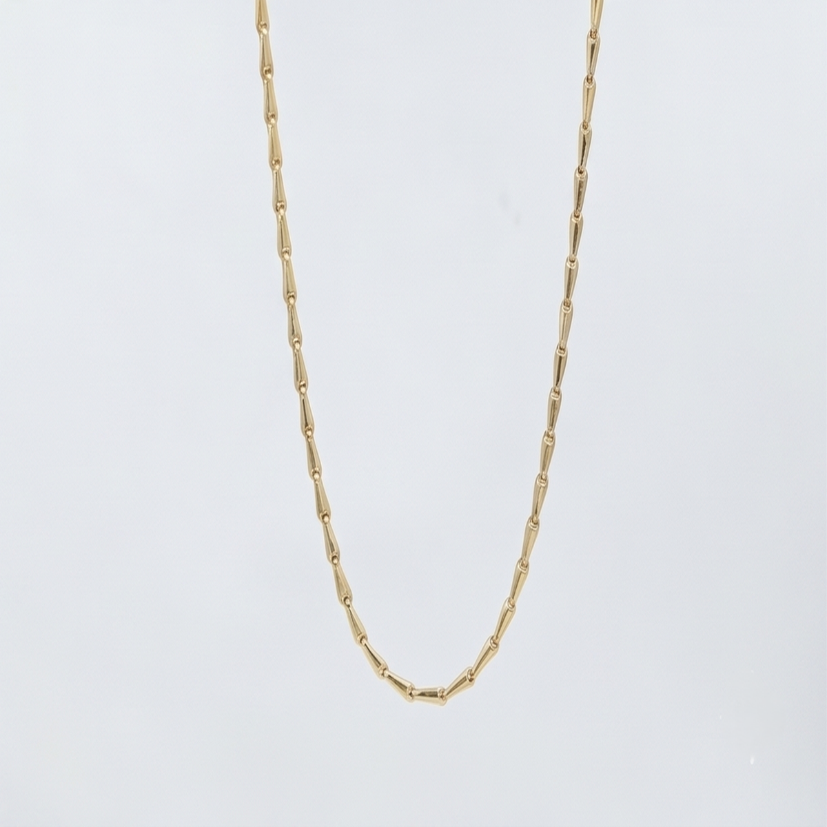 DIVYORO TAPERED BAR LINK CHAIN