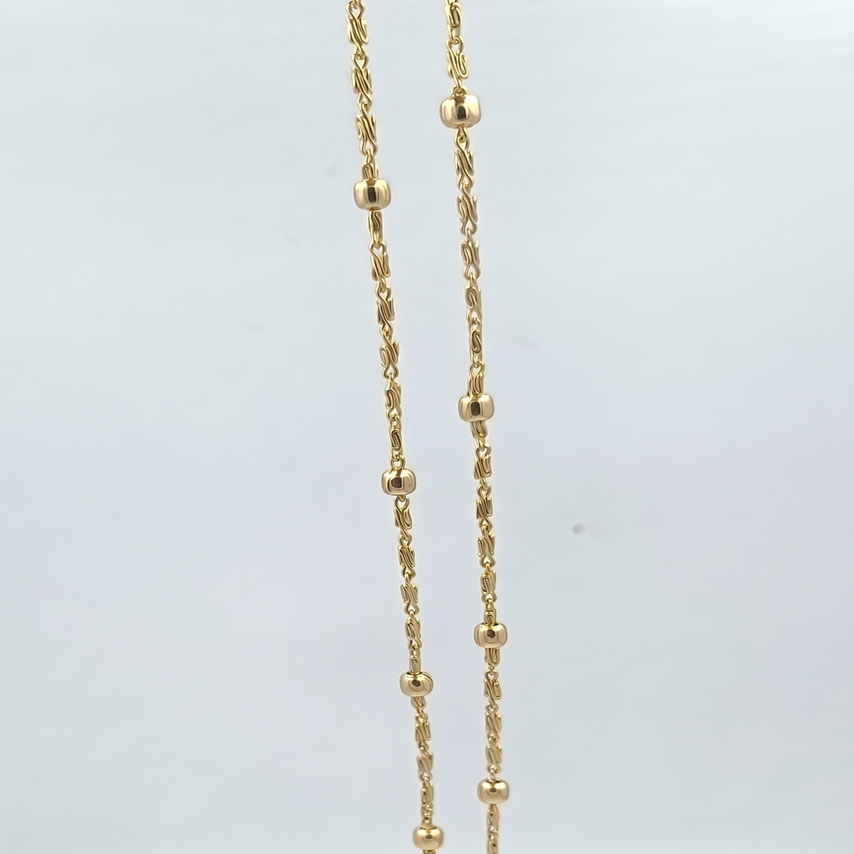 DIVYORO GOLD BALL LINK CHAIN