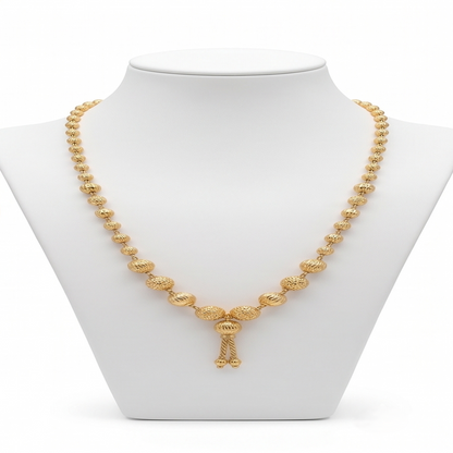 DIVYORO TEXTURED GOLD MATAR MALA