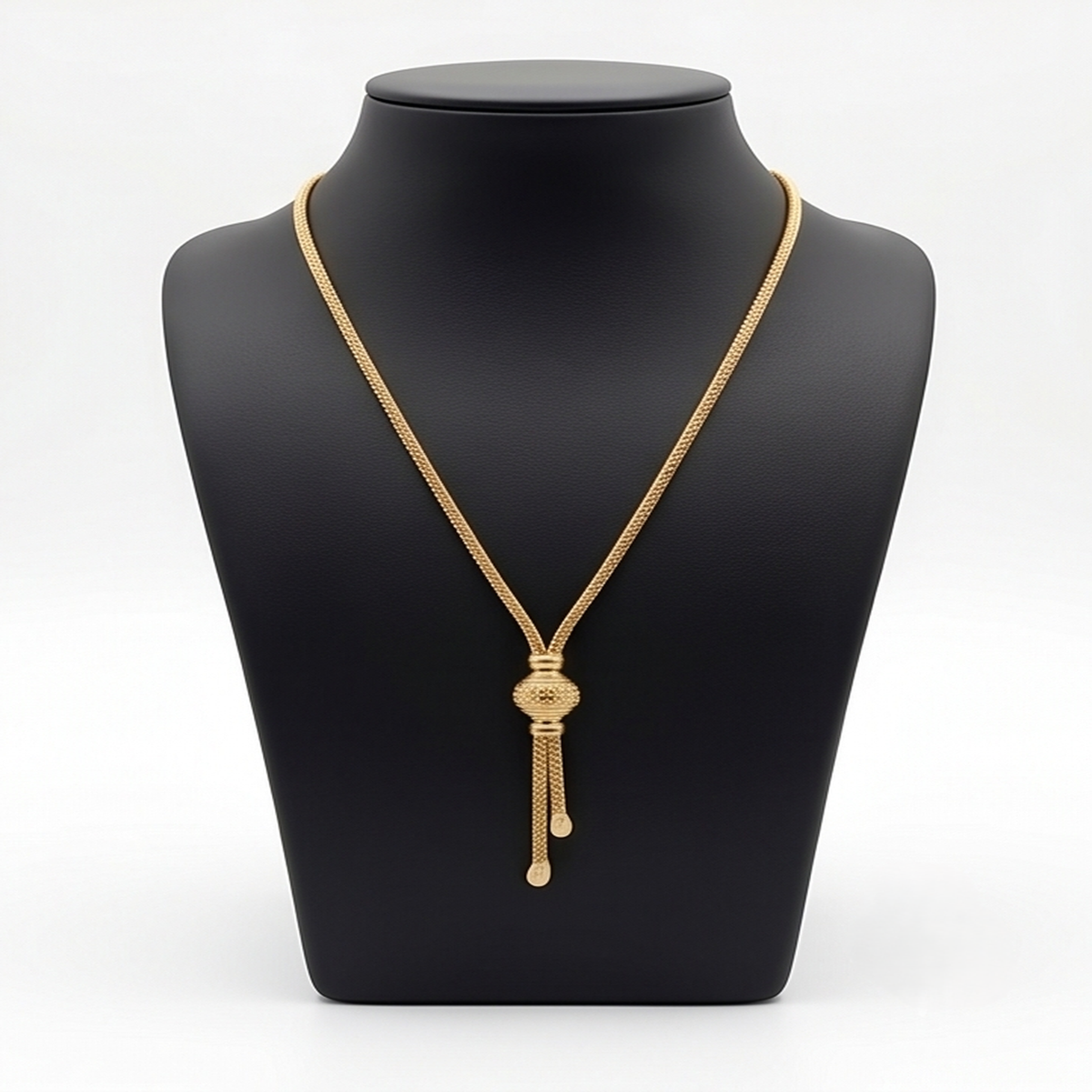 DIVYORO GOLD TASSEL PENDANT CHAIN