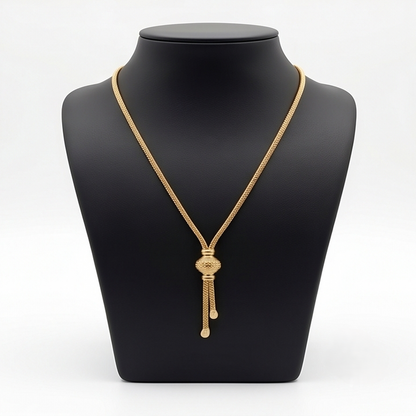 DIVYORO GOLD TASSEL PENDANT CHAIN