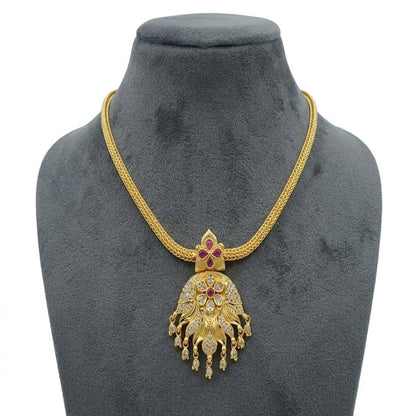 DIVYORO INTRICATE GOLD MESH HARAM