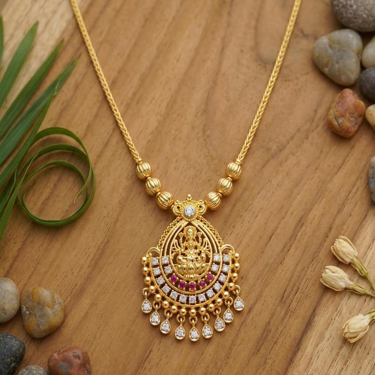 DIVYORO GODDESS LAKSHMI GOLD HARAM
