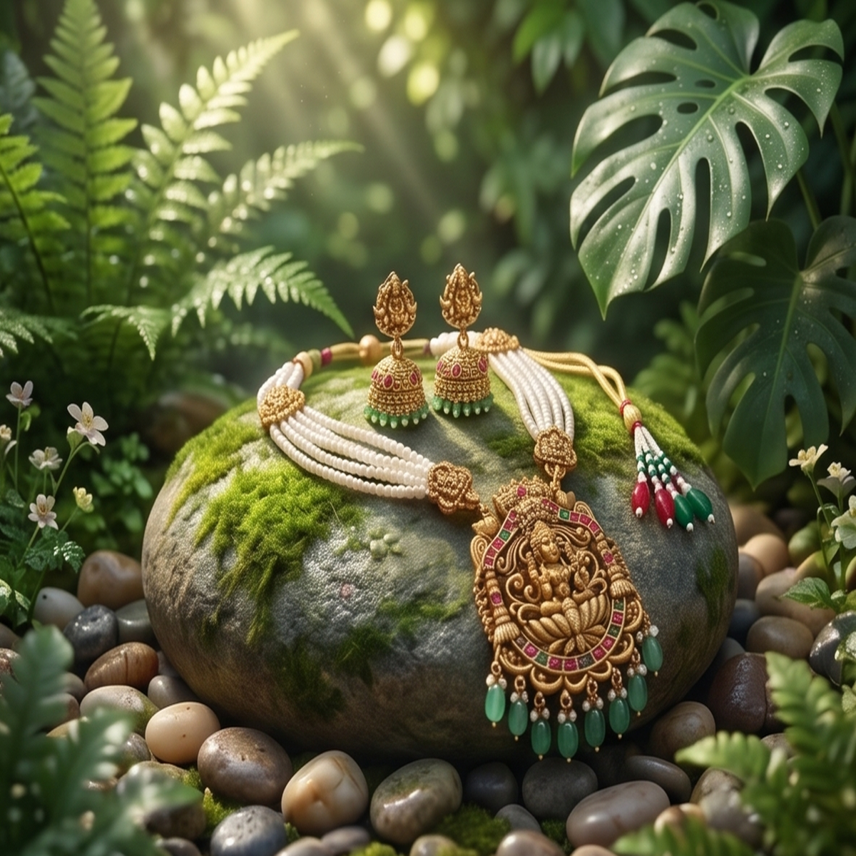 DIVYORO KUNDAN LAKSHMI PEARL HARAM