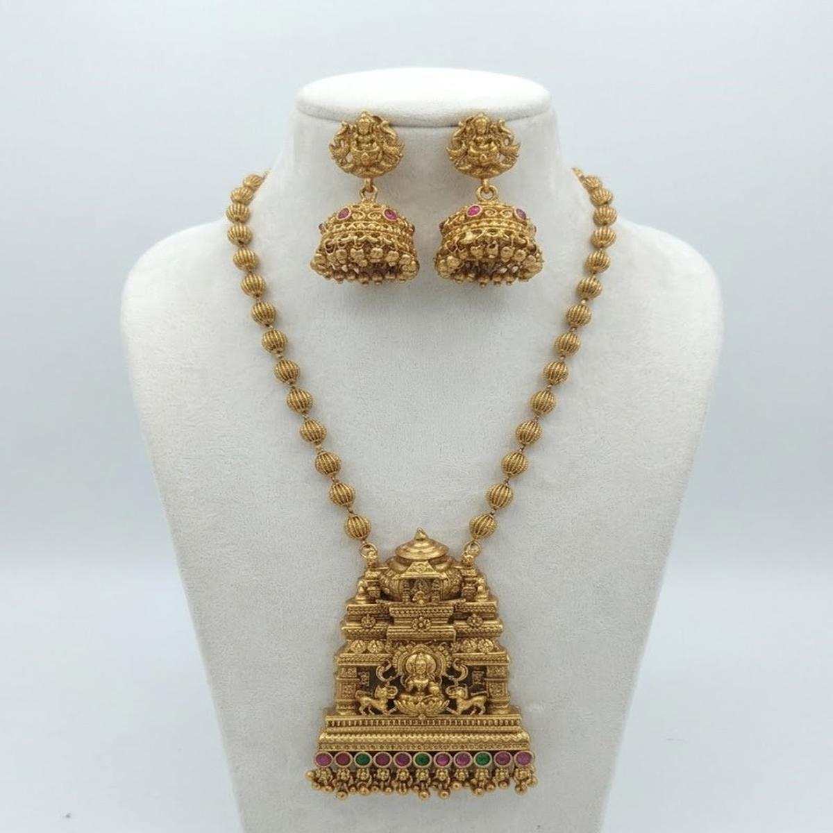 DIVYORO TEMPLE TOWER GOPURAM NECKLACE