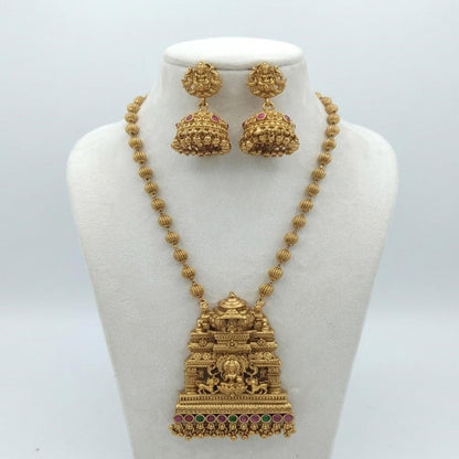 DIVYORO TEMPLE TOWER GOPURAM NECKLACE