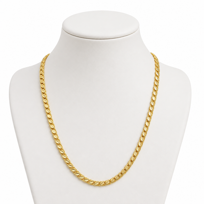 DIVYORO CLASSIC GOLD CURB CHAIN