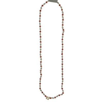 DIVYORO RED CORAL BEADED MALA