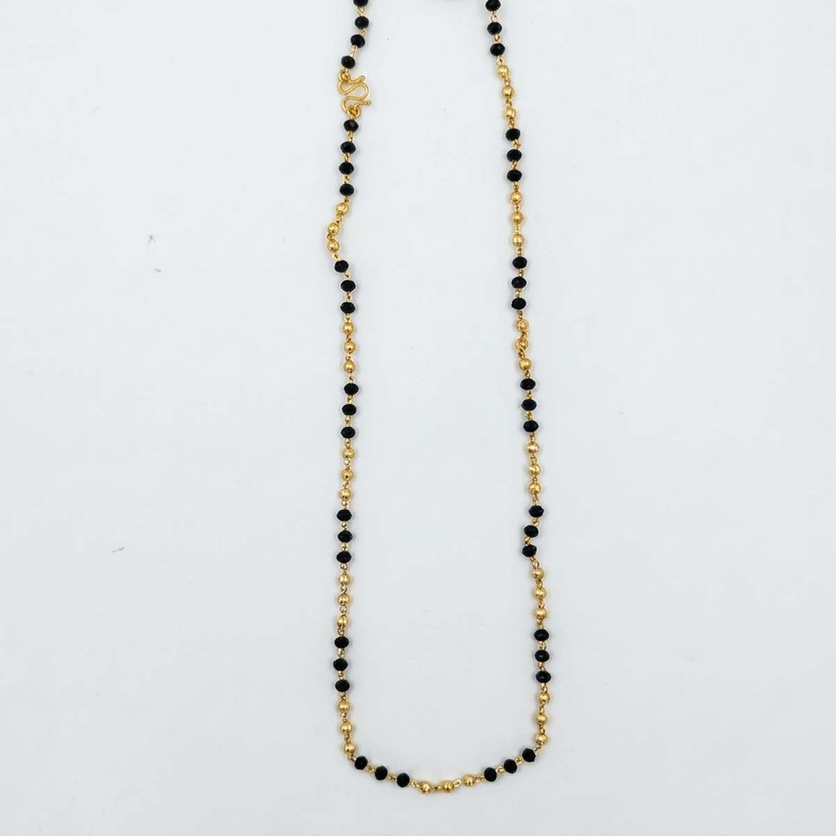 DIVYORO MINIMALIST BLACK BEAD MANGALSUTRA CHAIN