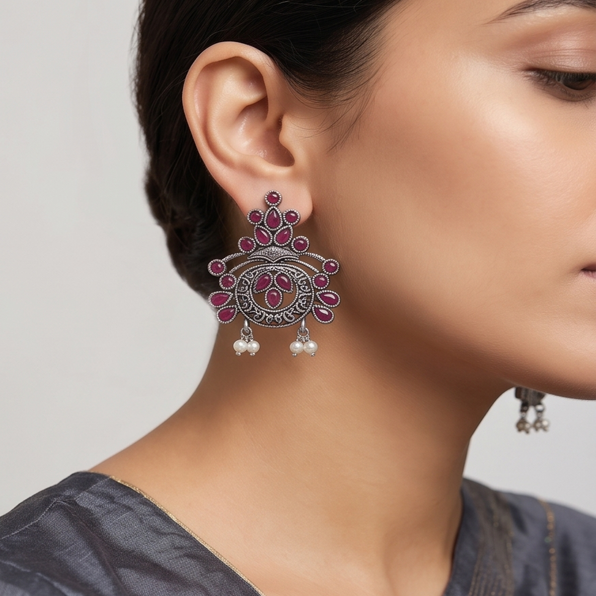 DIVYORO RUBY STATEMENT DROPS