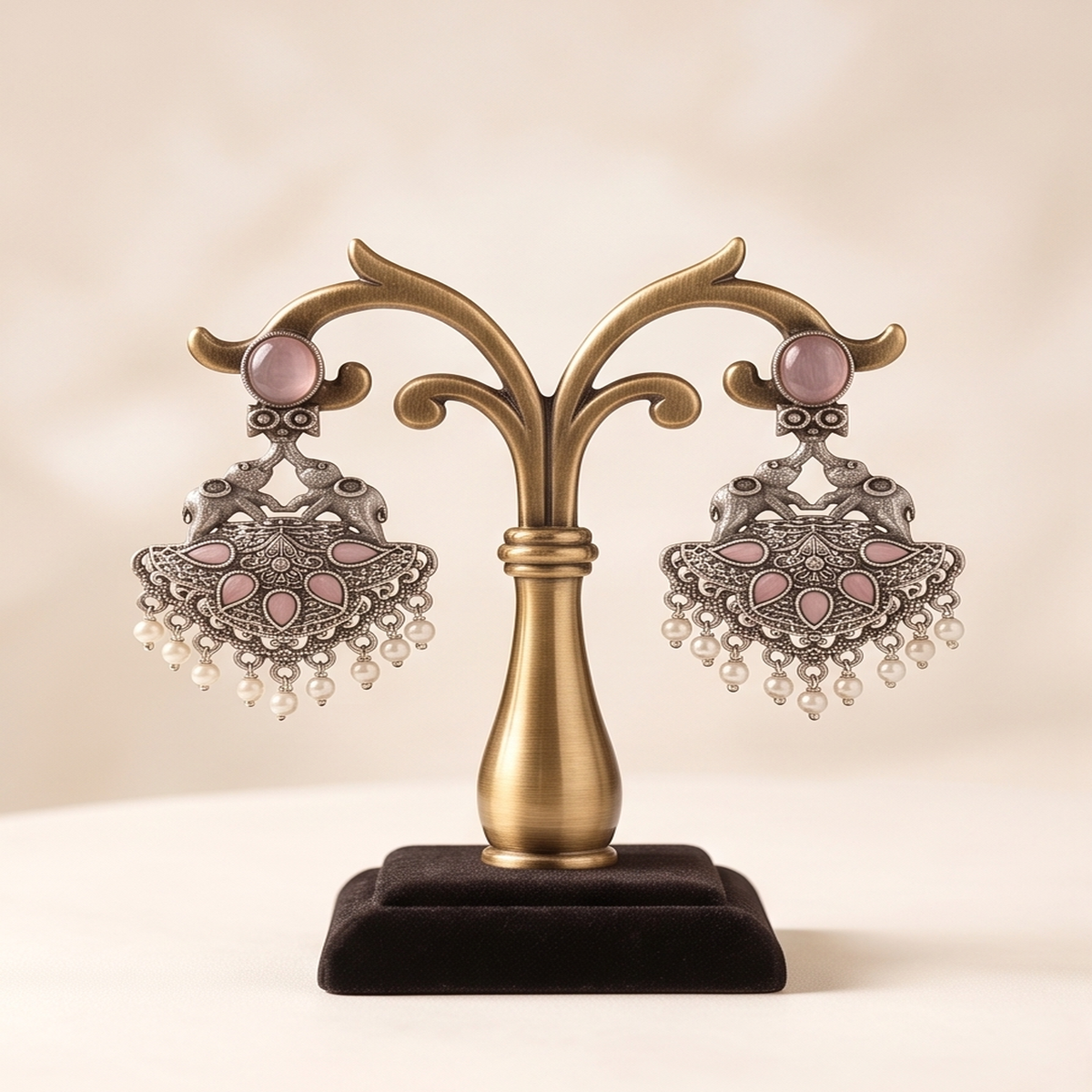 DIVYORO PINK ELEPHANT CHANDELIERS