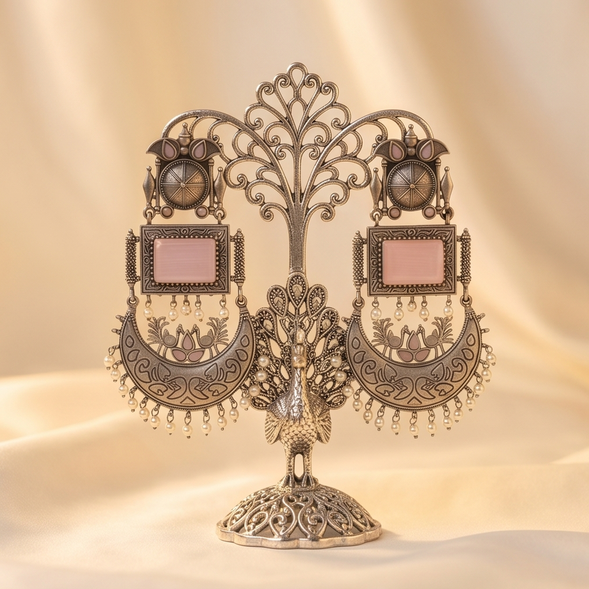 DIVYORO PINK CHANDBALI