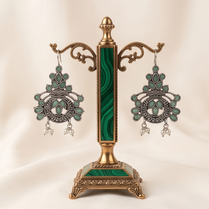 DIVYORO MINT STATEMENT CHANDELIER