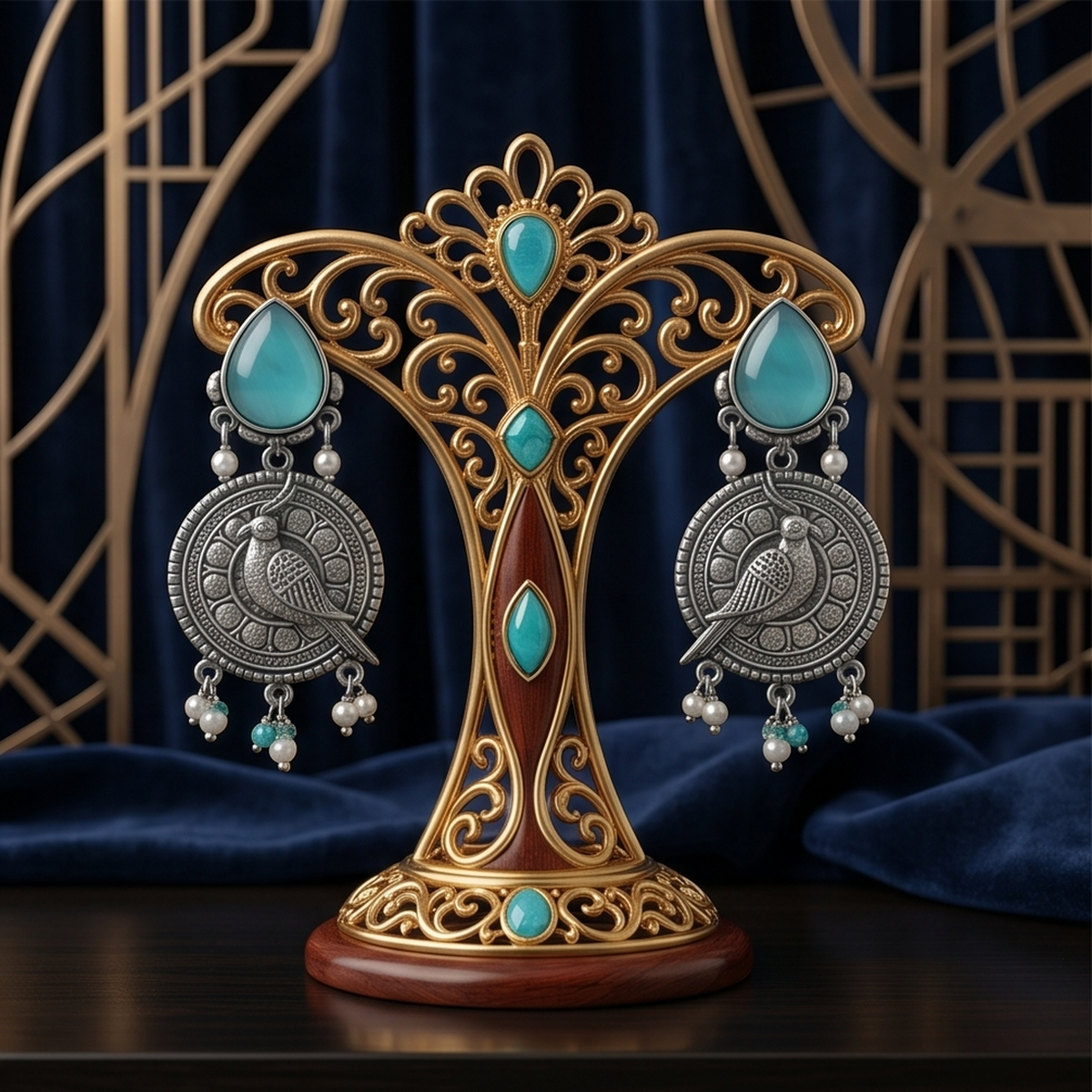 DIVYORO TURQUOISE BIRD DROPS