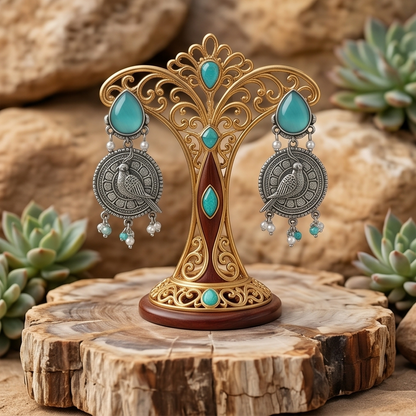 DIVYORO TURQUOISE BIRD DROPS