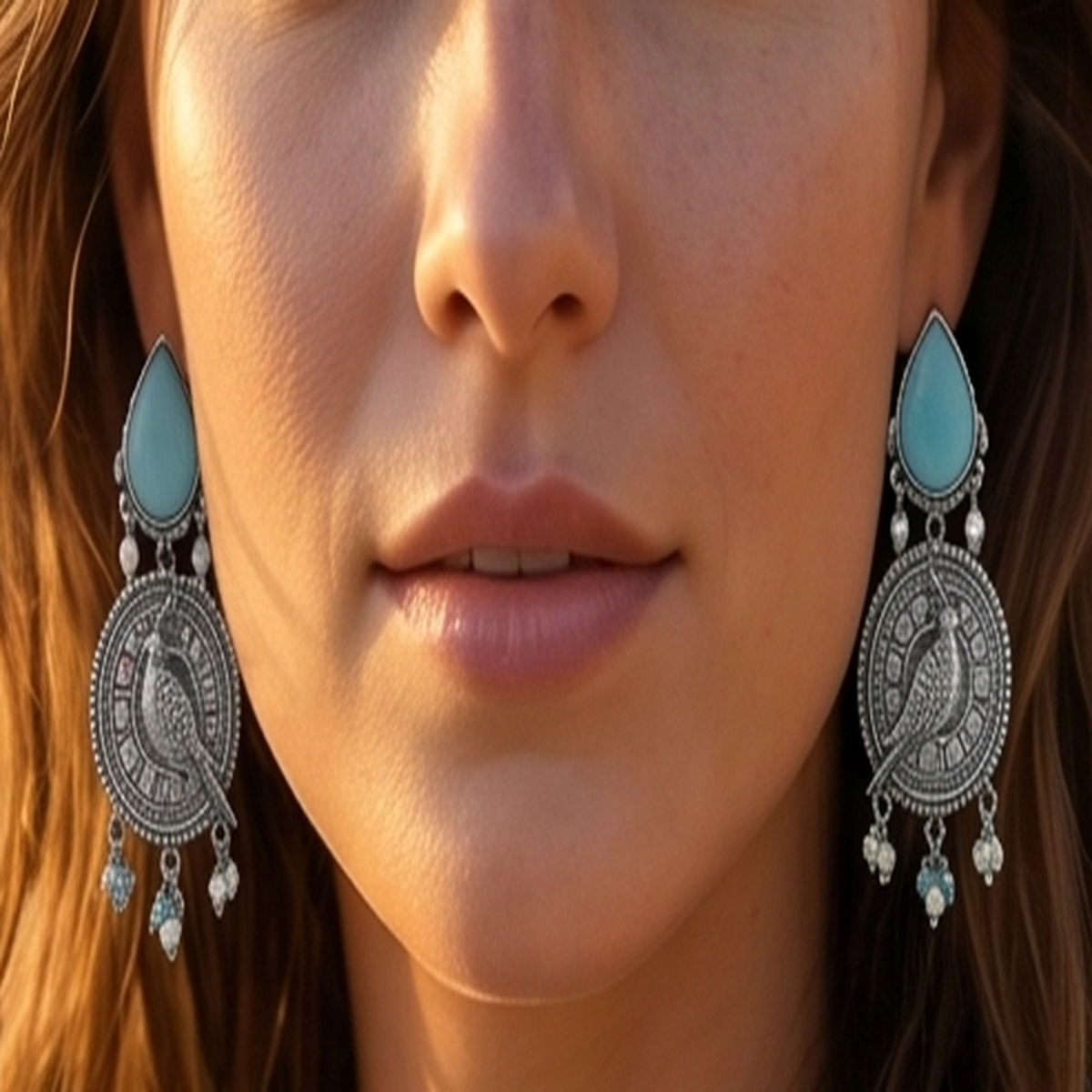 DIVYORO TURQUOISE BIRD DROPS