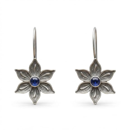 DIVYORO BLUE SUNBURST DROPS