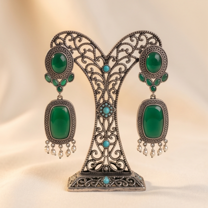 DIVYORO GREEN STATEMENT DROPS