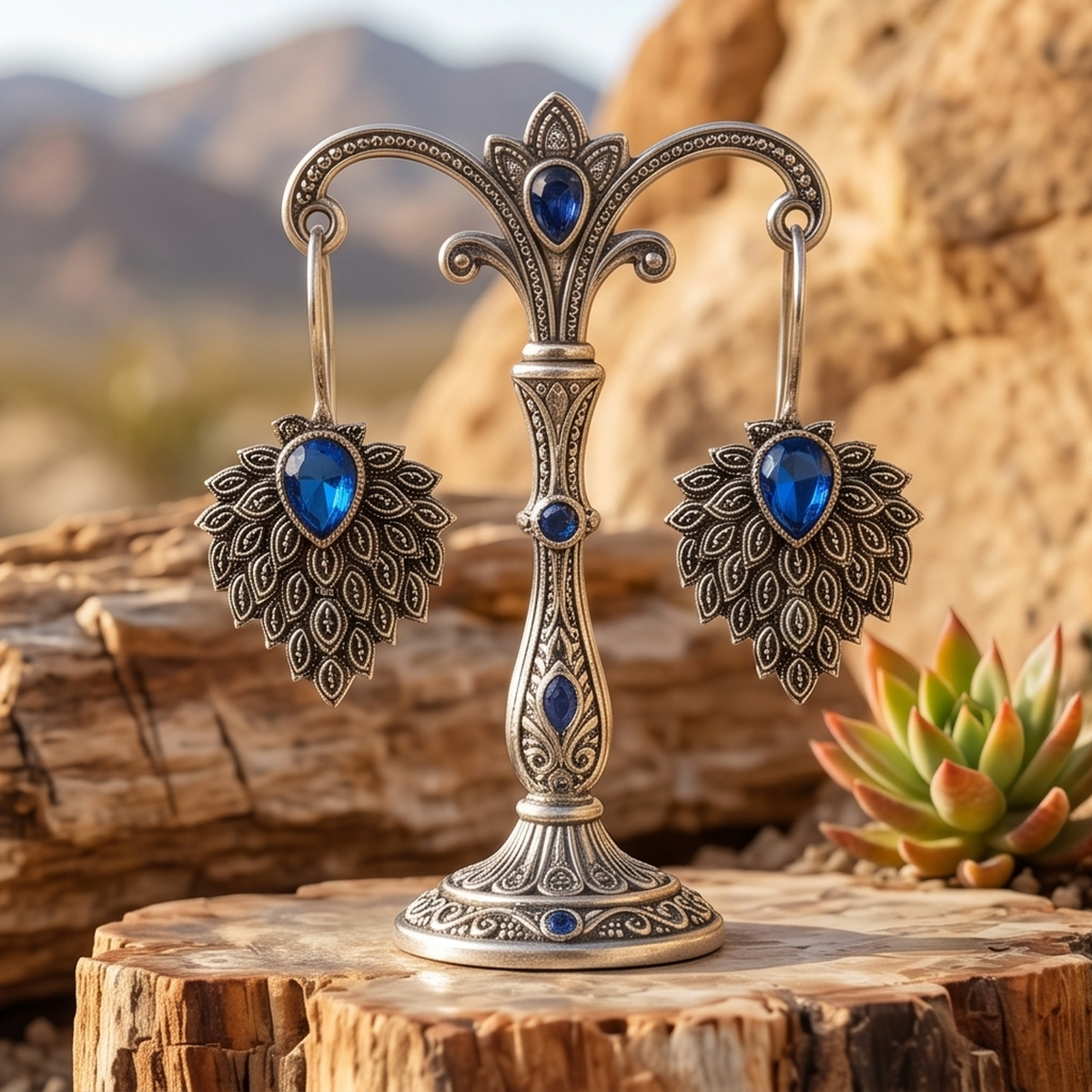 DIVYORO BLUE LEAF DROPS