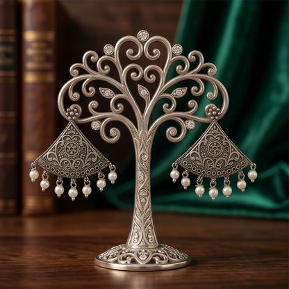 DIVYORO SILVER FILIGREE CHANDELIERS