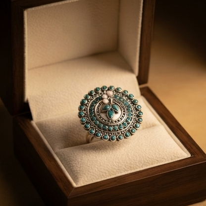 DIVYORO TURQUOISE MANDALA