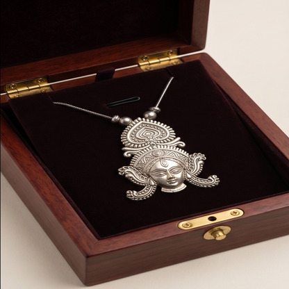 DIVYORO MAA DURGA FACE PENDANT