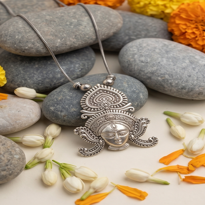 DIVYORO MAA DURGA FACE PENDANT