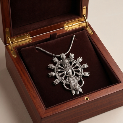DIVYORO MAA DURGA WHEEL PENDANT