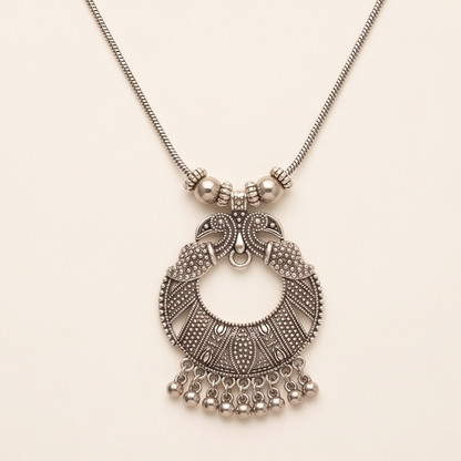 DIVYORO CRESCENT BIRD GHUNGROO PENDANT