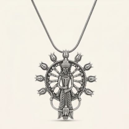 DIVYORO MAA DURGA WHEEL PENDANT