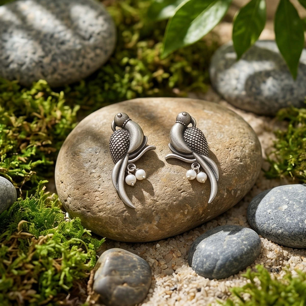 DIVYORO SILVER BIRD DROPS