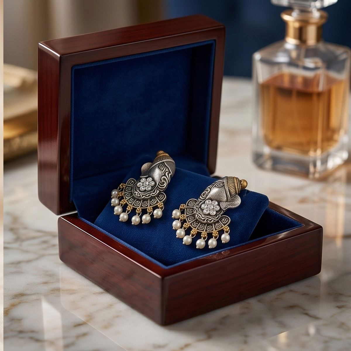 DIVYORO VINTAGE STATEMENT STUDS