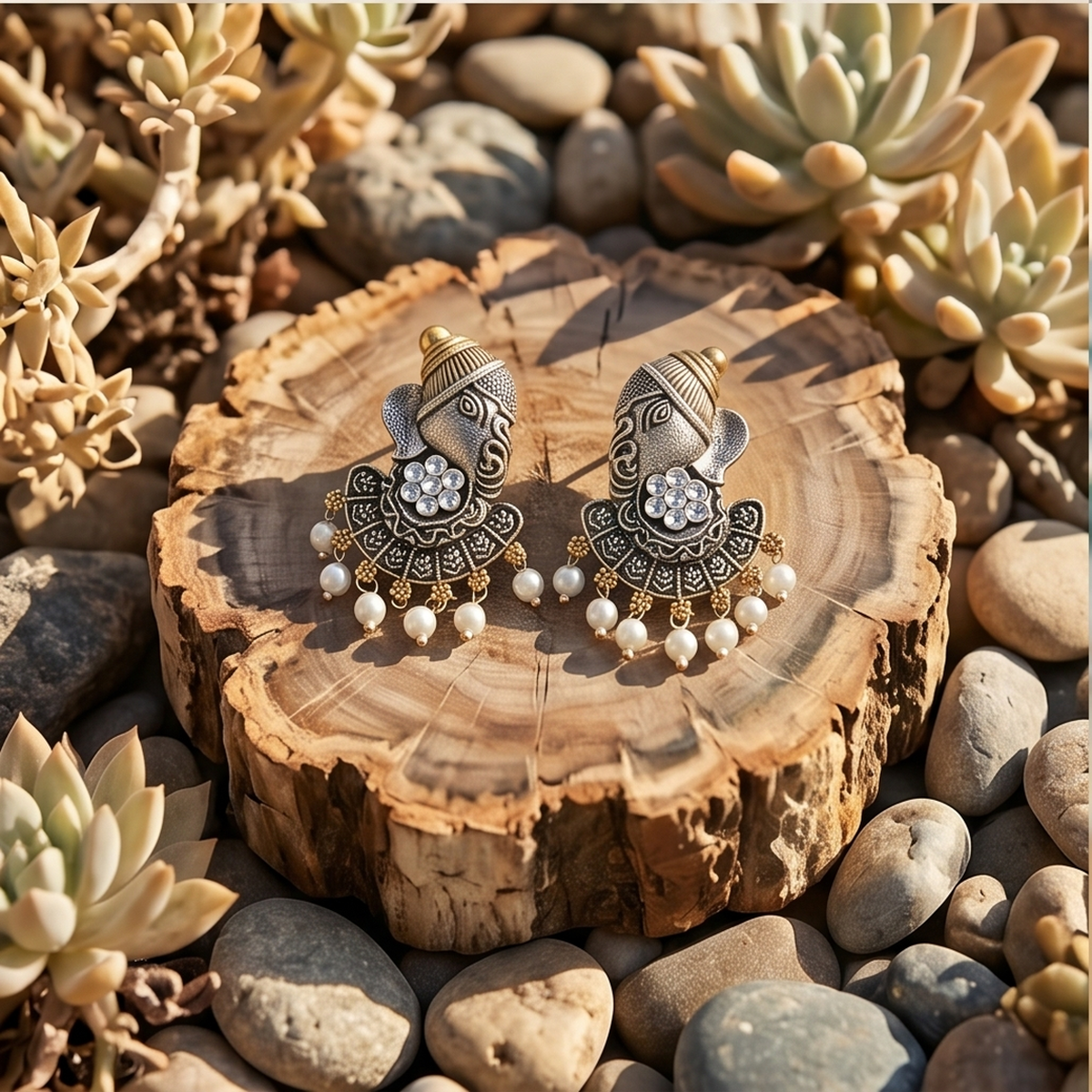 DIVYORO VINTAGE STATEMENT STUDS