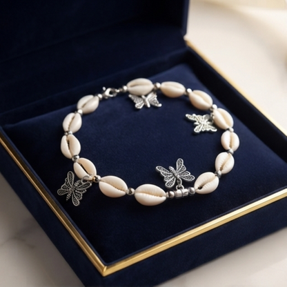 Divyoro boho style charm anklet
