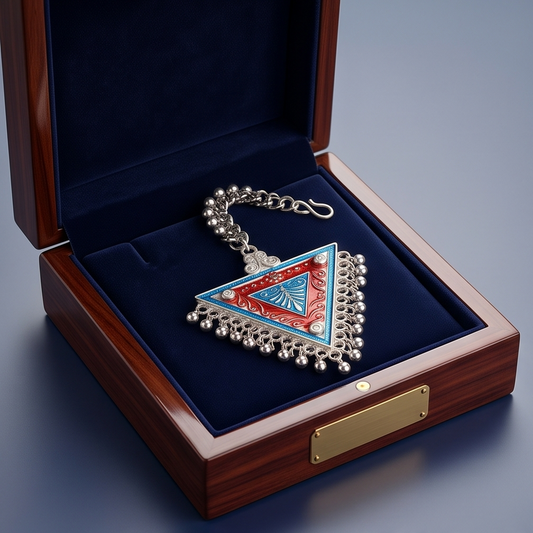 DIVYORO ENAMEL TRIANGLE MAANGTIKKA