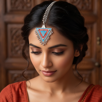 DIVYORO ENAMEL TRIANGLE MAANGTIKKA