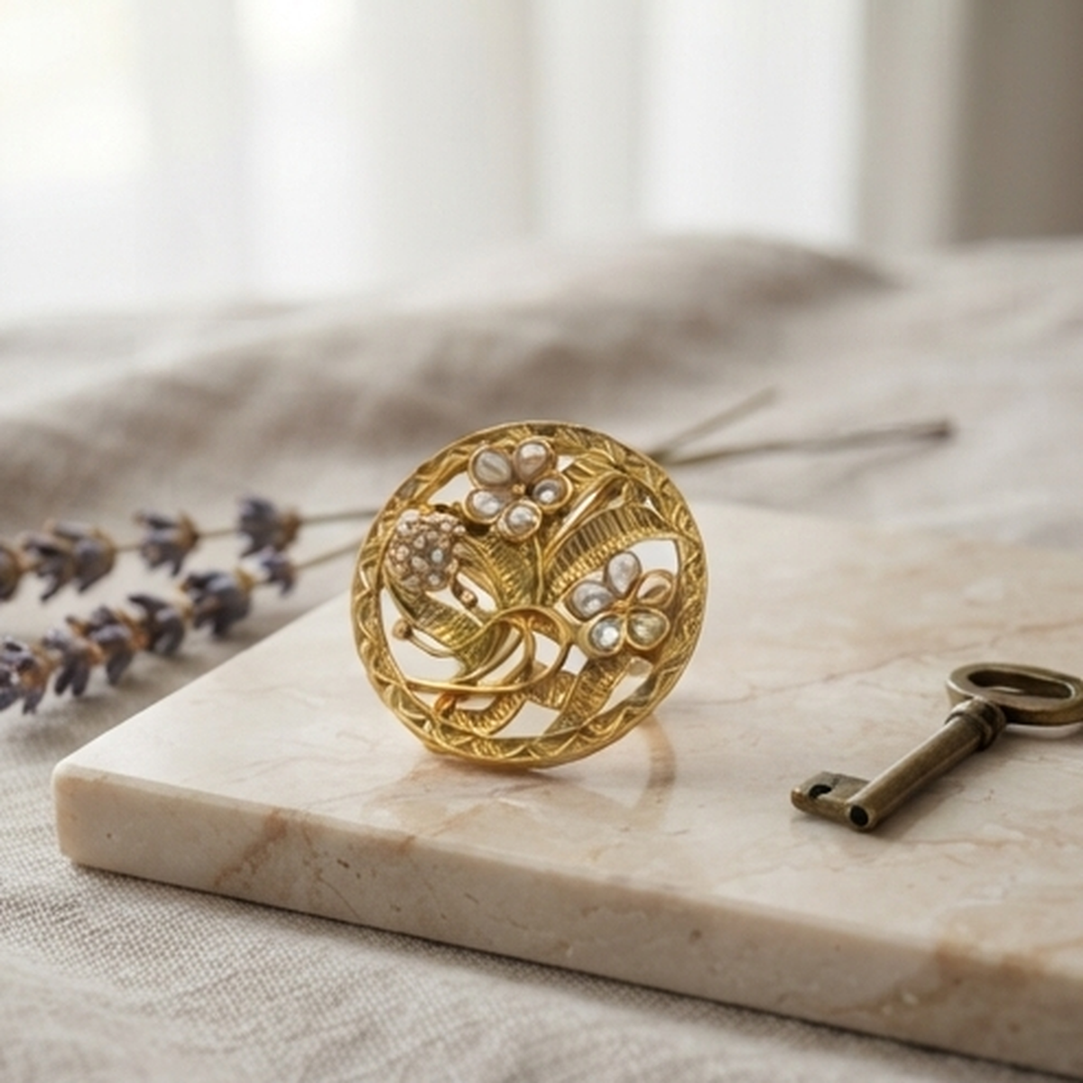 DIVYORO GOLDEN FLORAL
