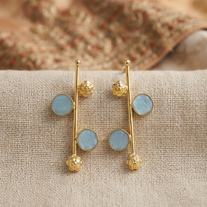 DIVYORO CELESTIAL TWIG DROP EARRING