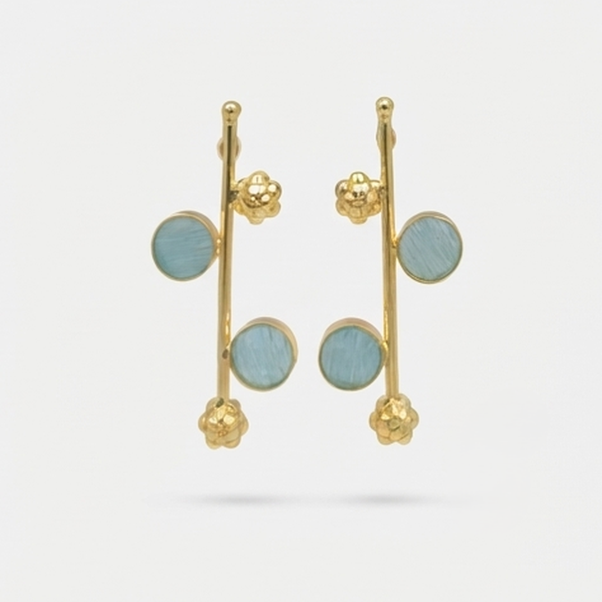 DIVYORO CELESTIAL TWIG DROP EARRING