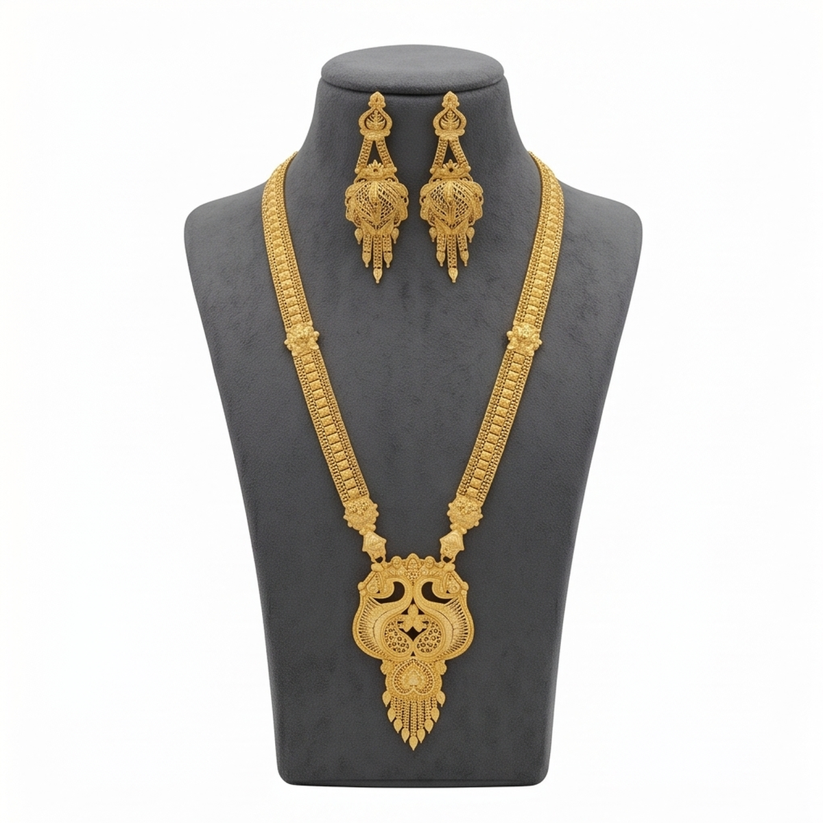 DIVYORO GOLD PEACOCK SET