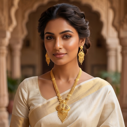 DIVYORO GOLD BRIDAL SET