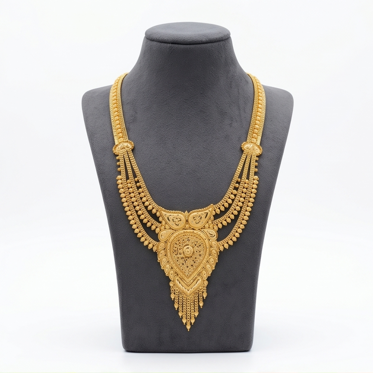 DIVYORO GOLD LAYERED NECKLACE