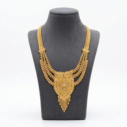 DIVYORO GOLD LAYERED NECKLACE
