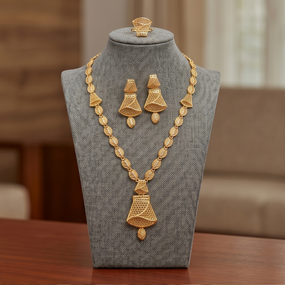DIVYORO GOLD FILIGREE SET