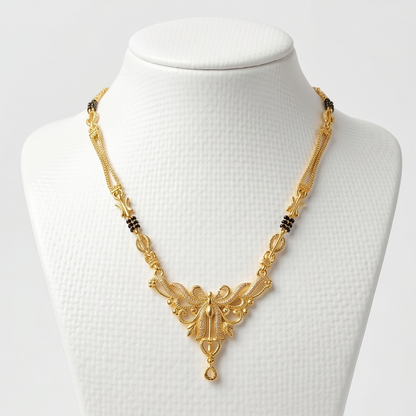 DIVYORO ELEGANT GOLD CHAIN MANGALSUTRA